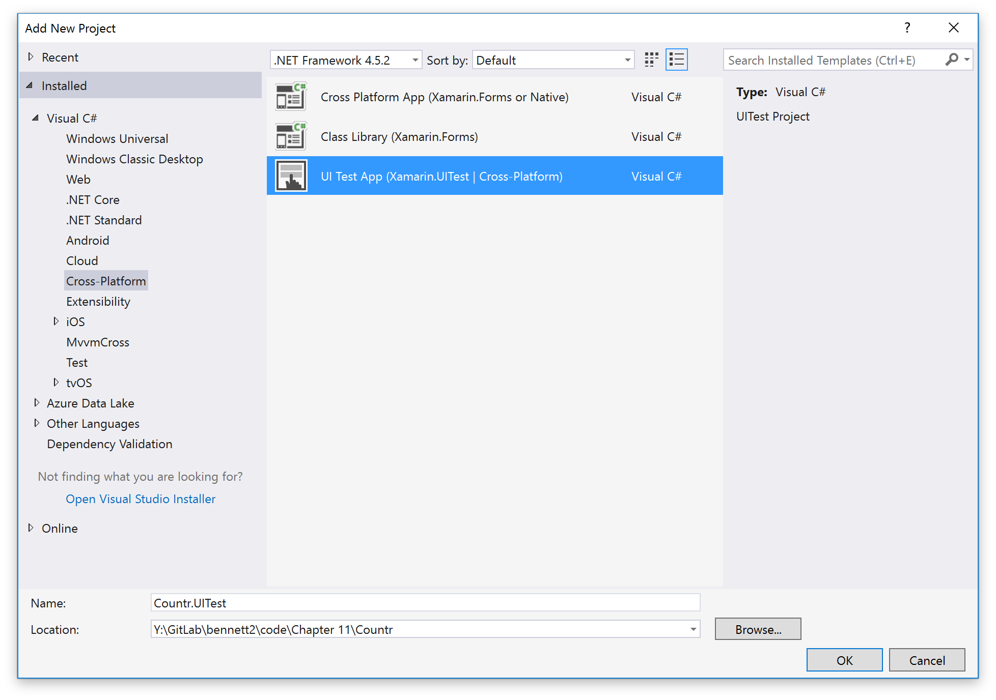 build your android app (.apk) for testing in visual studio for mac